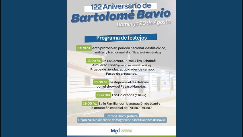 aniversario bavio