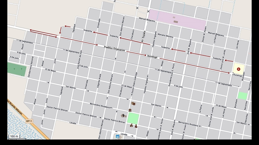 mapa circulacion